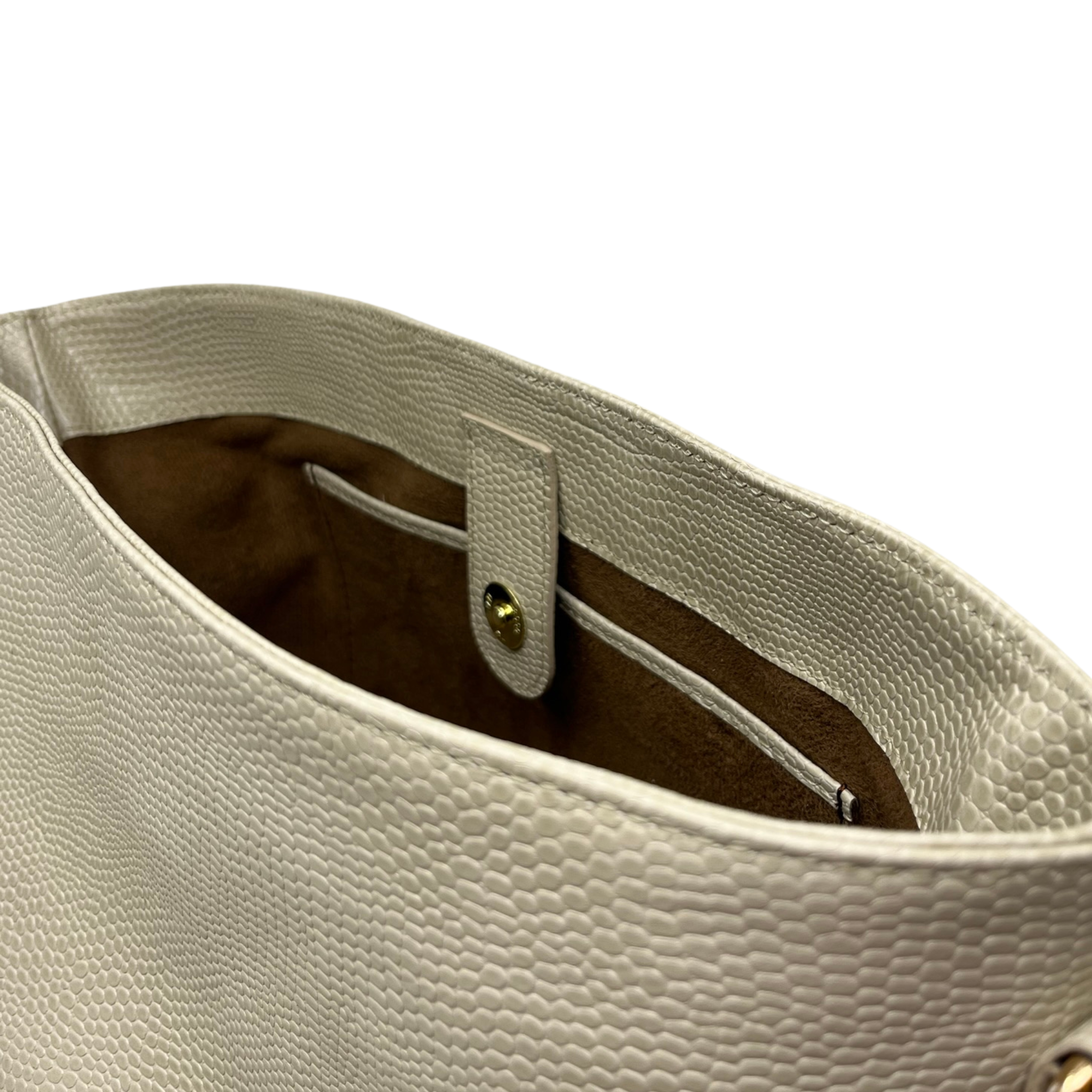 Cartera Cris Cuero Grabado Natural