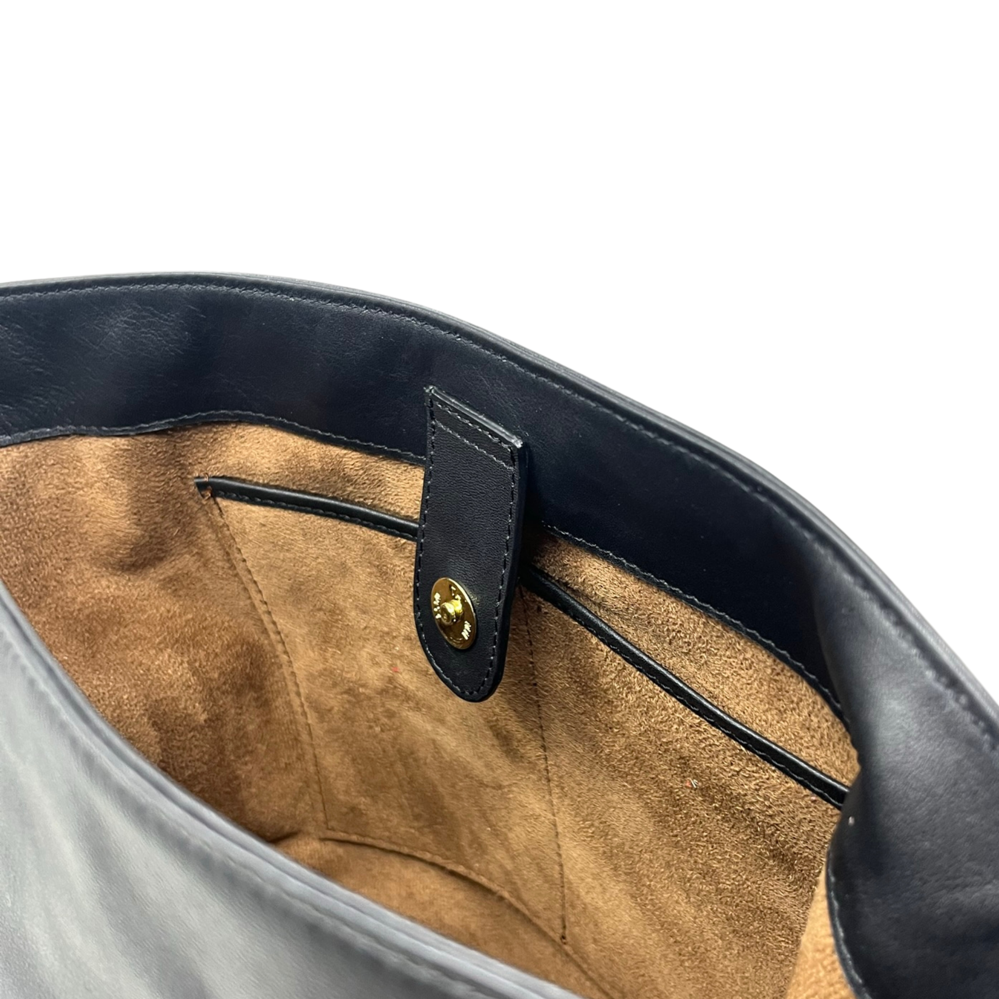 Cartera Cris Cuero Plena Flor Negro