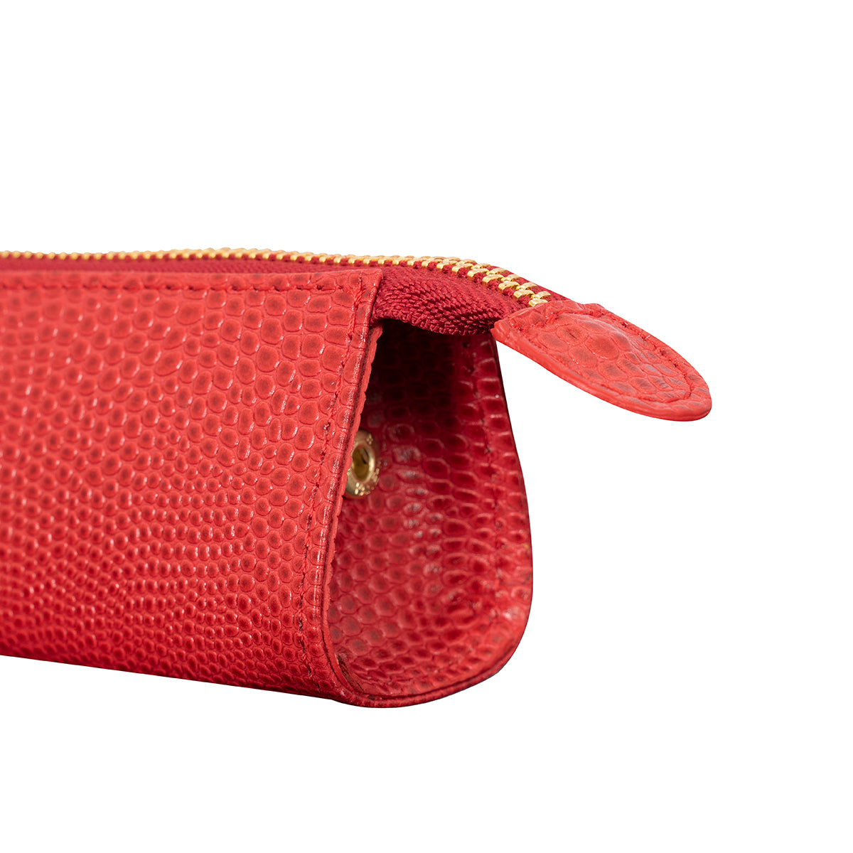 Cartuchera Cuero Arraia Rojo