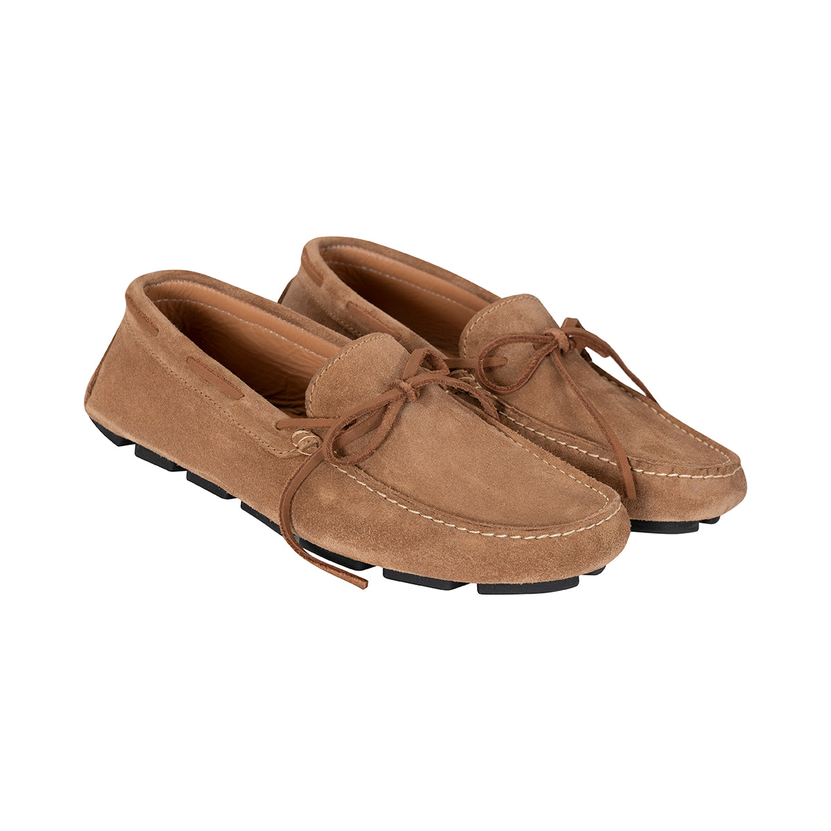 Mocasines Hombre Amarrar Carnaza Whisky