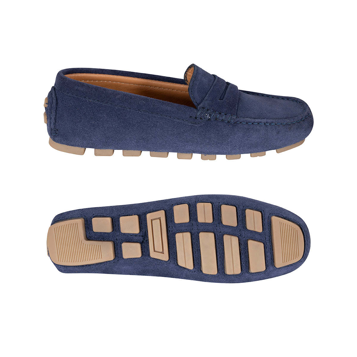 Mocasines Mujer Penny Carnaza Azul Navy