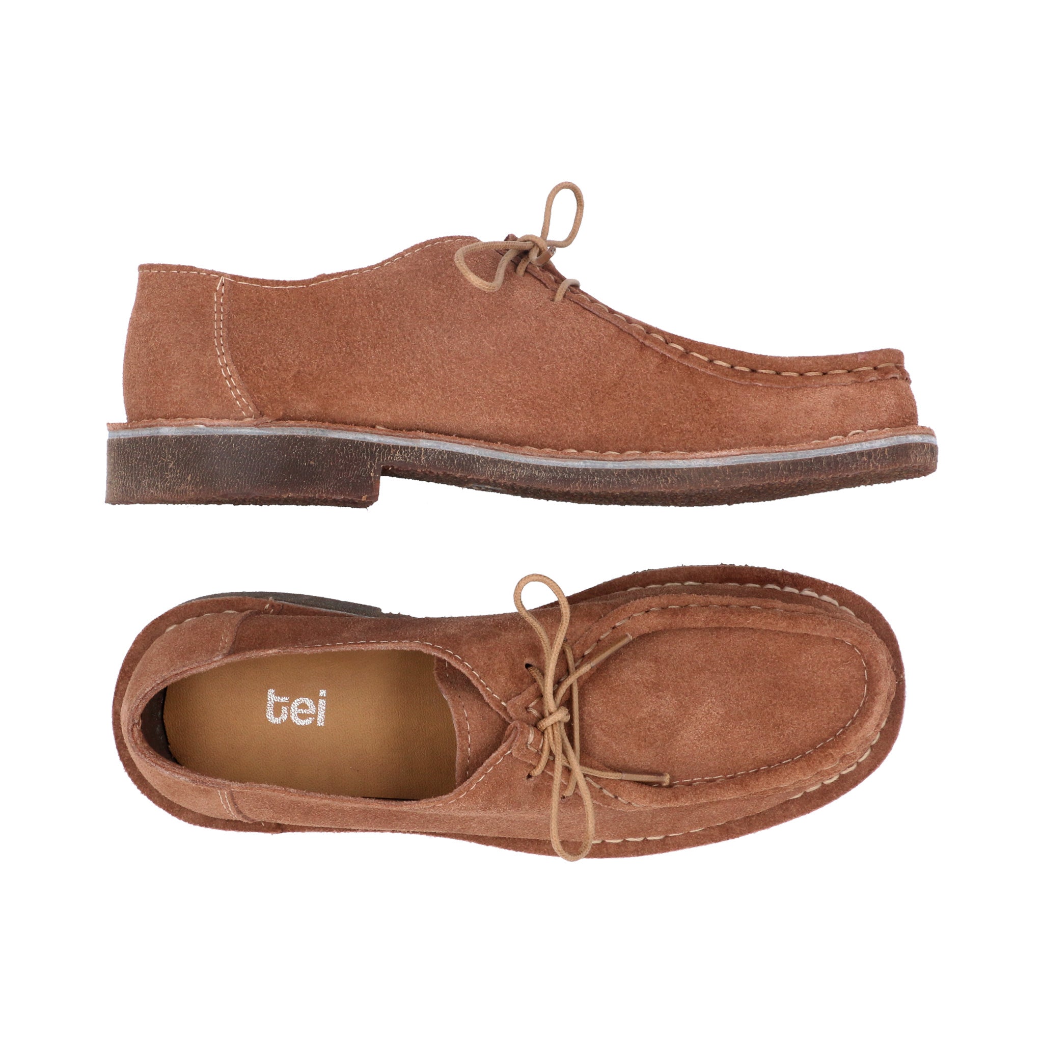 Zapatos Moc Toe Almendra