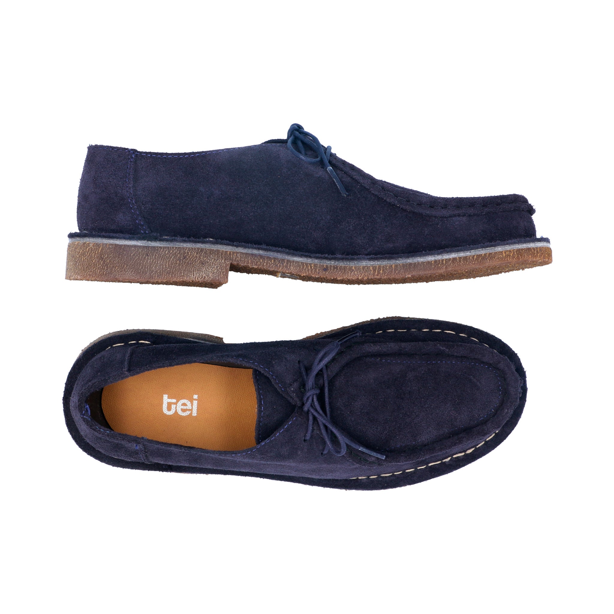 Zapatos Moc Toe Hombre Azul Midnight