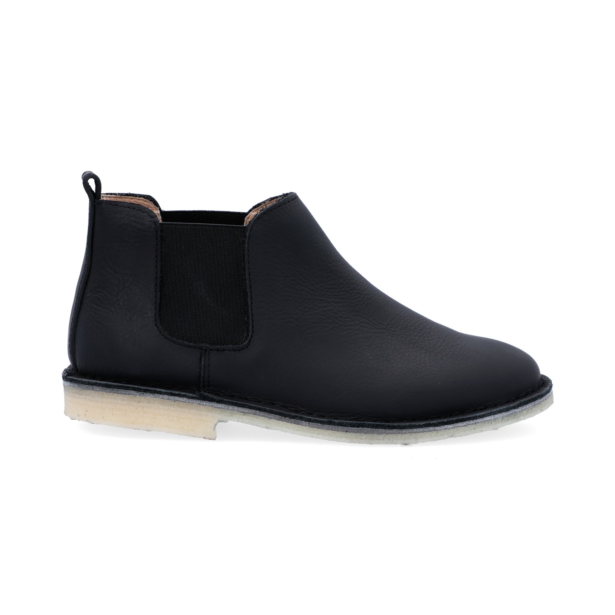 Botas Chelsea Mujer Cuero Negro