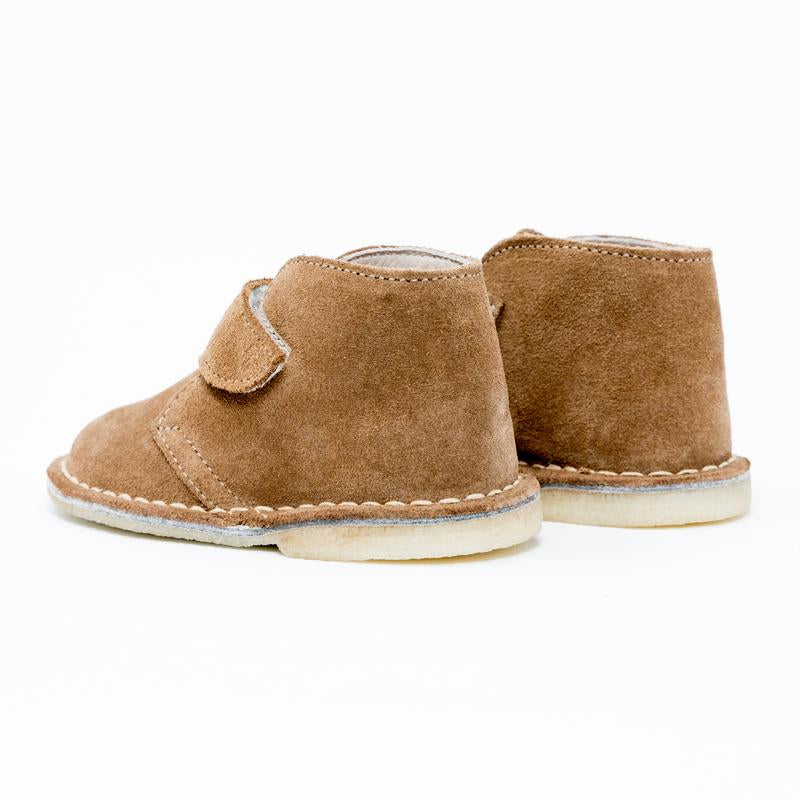 Desert Boots Niño Velcro Almendra
