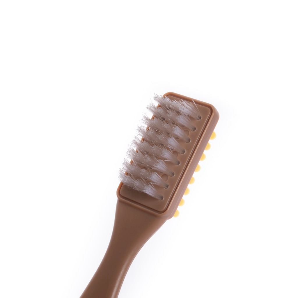 Cepillo para gamuza doble cara