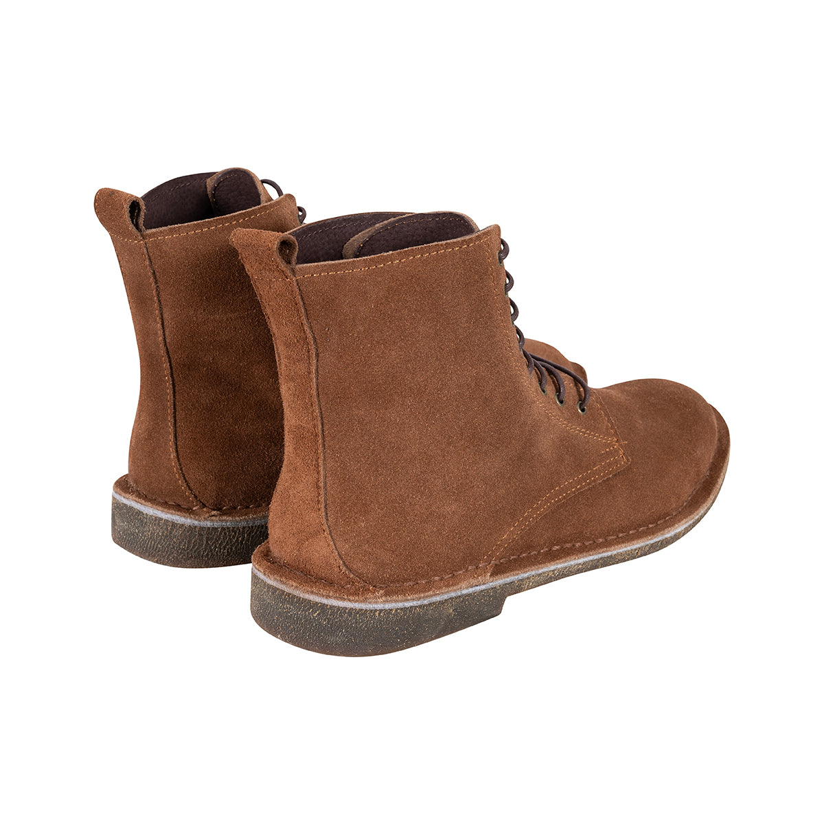 Botas Combat Hombre Carnaza Canela