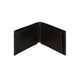 Billetera Cuero Liso Chocolate