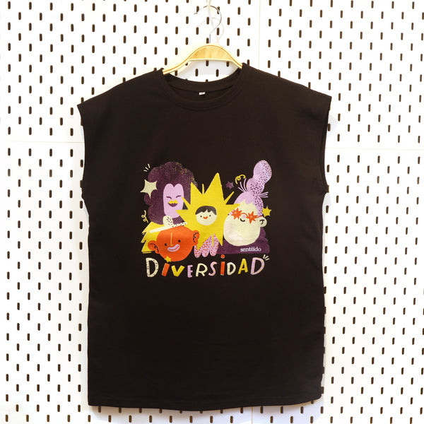 Camiseta Sentiido Diversidad Negra