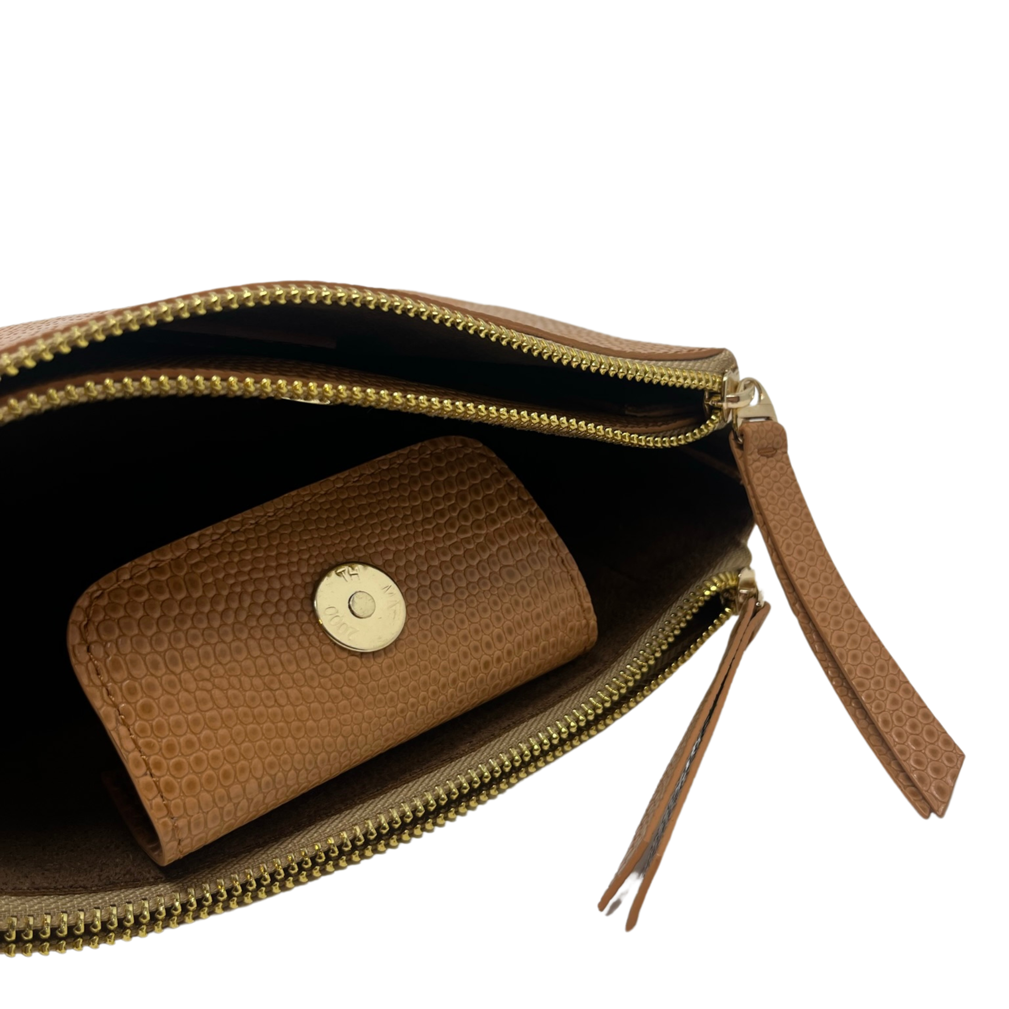 Cartera María Cuero Grabado Adobe
