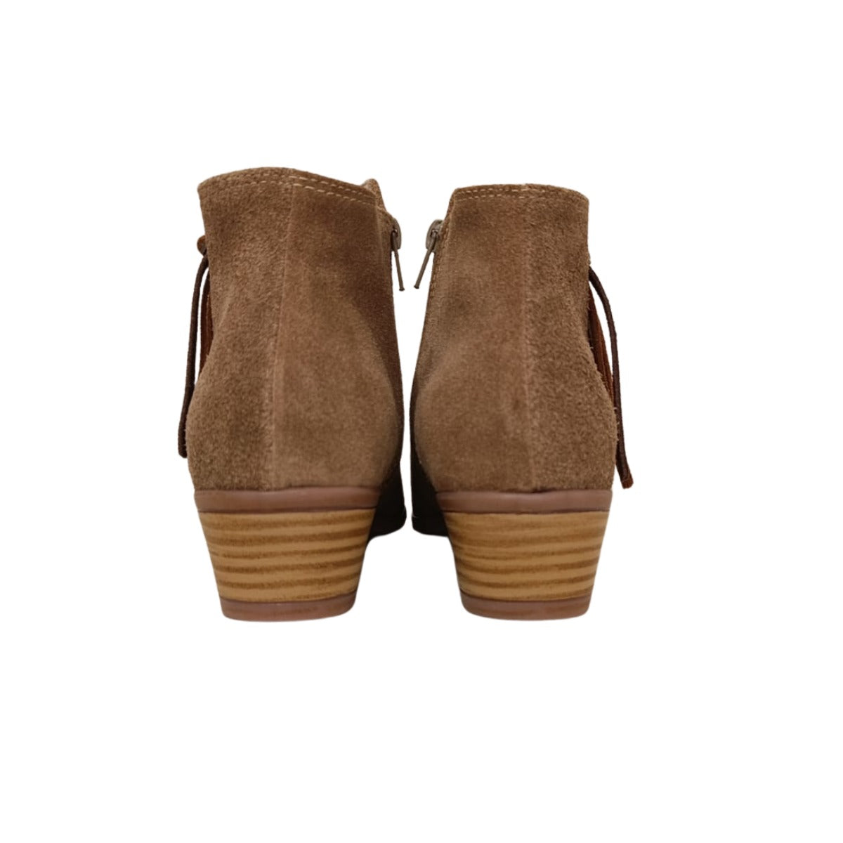 Botas  Cata Mujer Carnaza Almendra Flecos