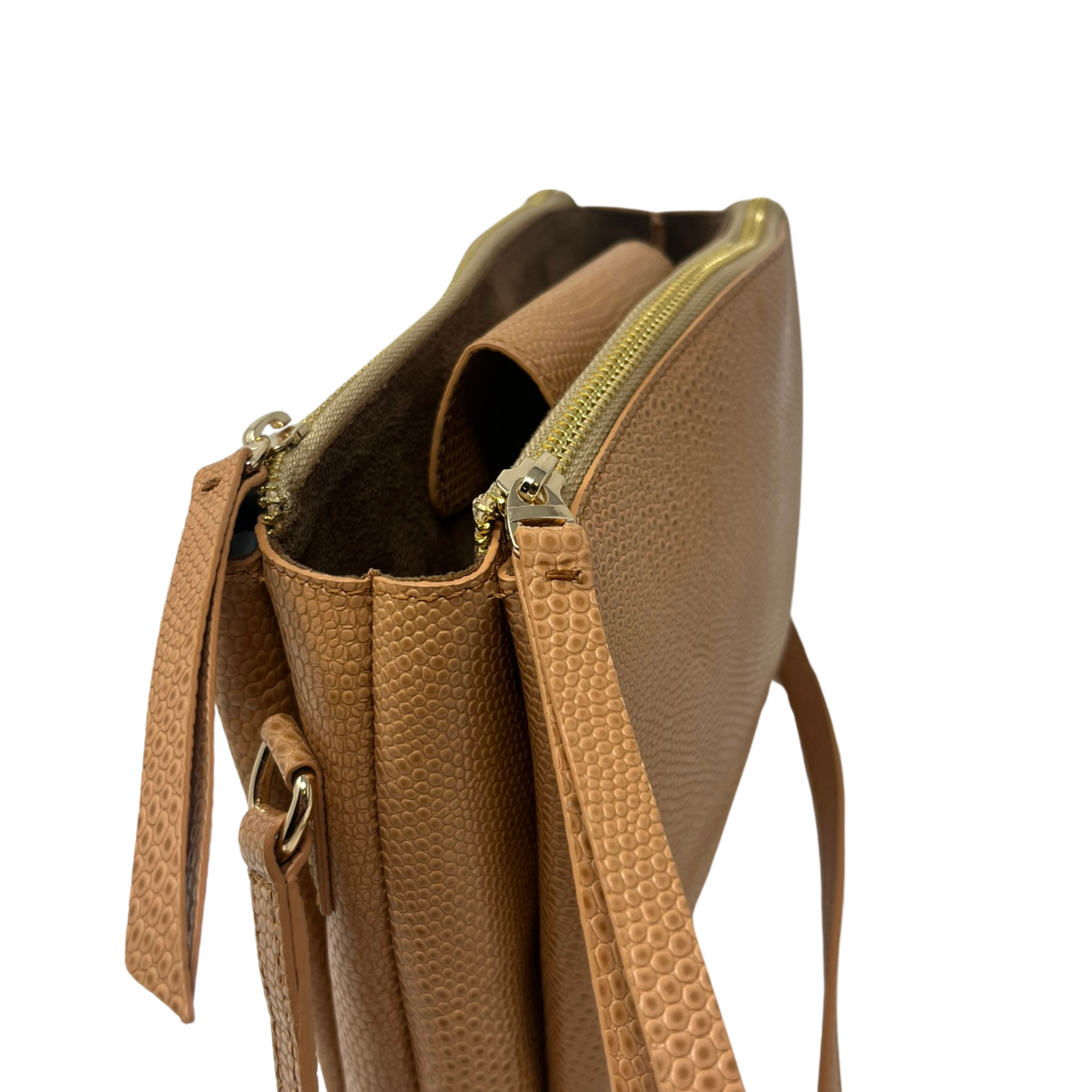 Cartera María Cuero Grabado Adobe