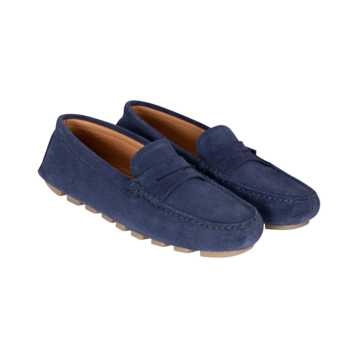 Mocasines Mujer Penny Carnaza Azul Navy