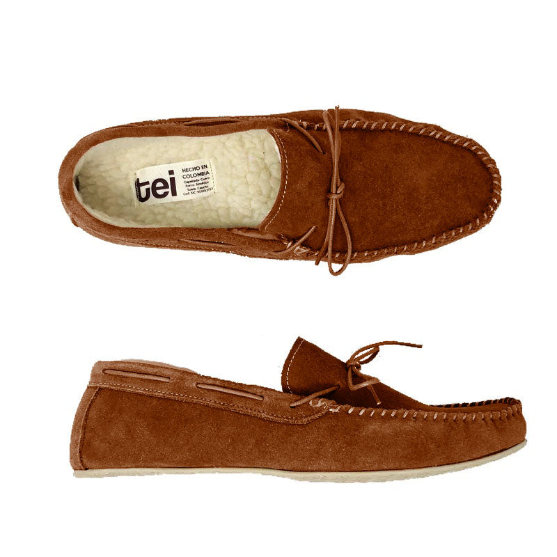 Pantuflas Apaches Mujer Canela