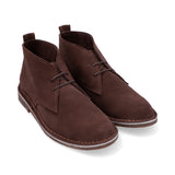 Botas Desert Hombre Cuero Carnaza Café