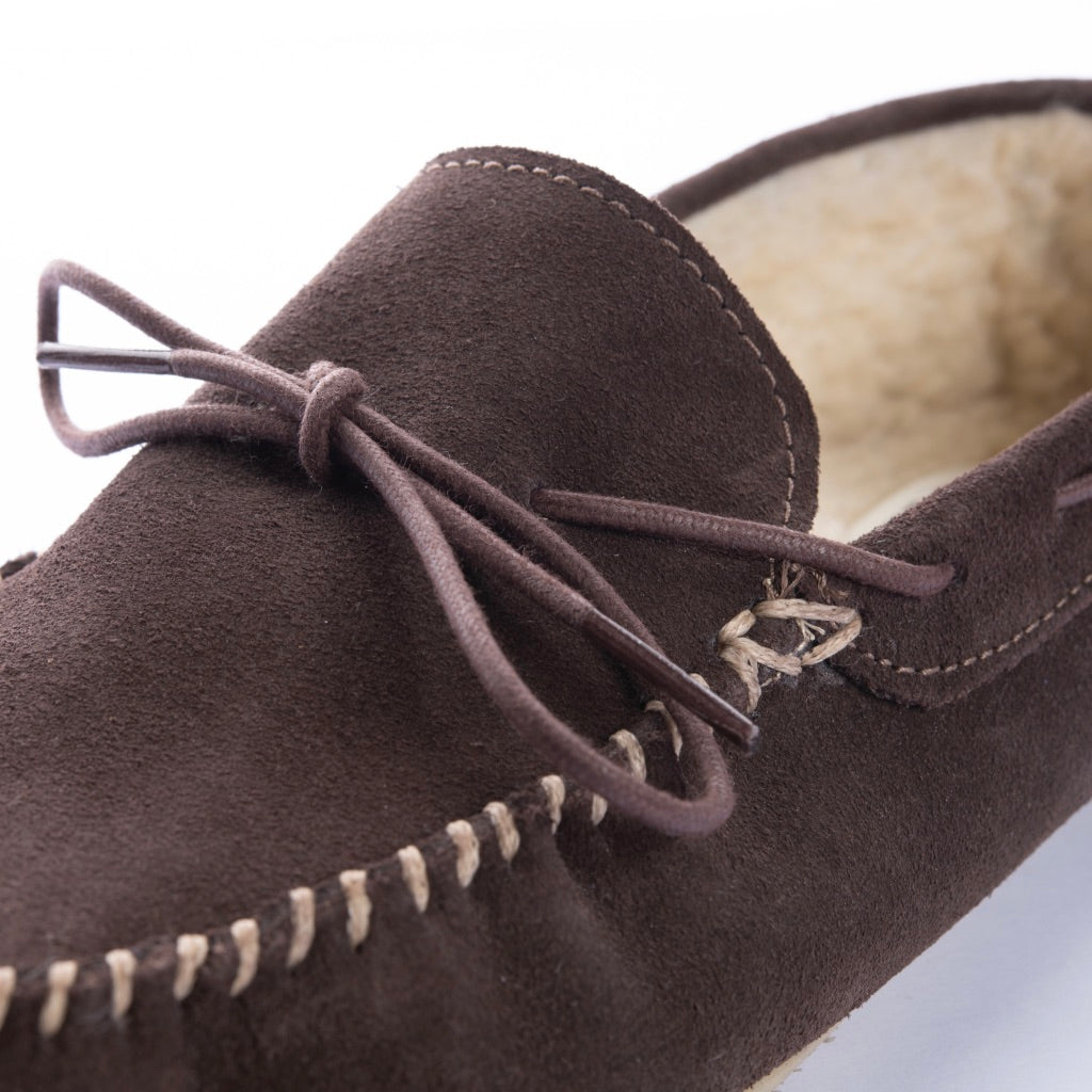 Pantuflas Apaches Hombre Cafe