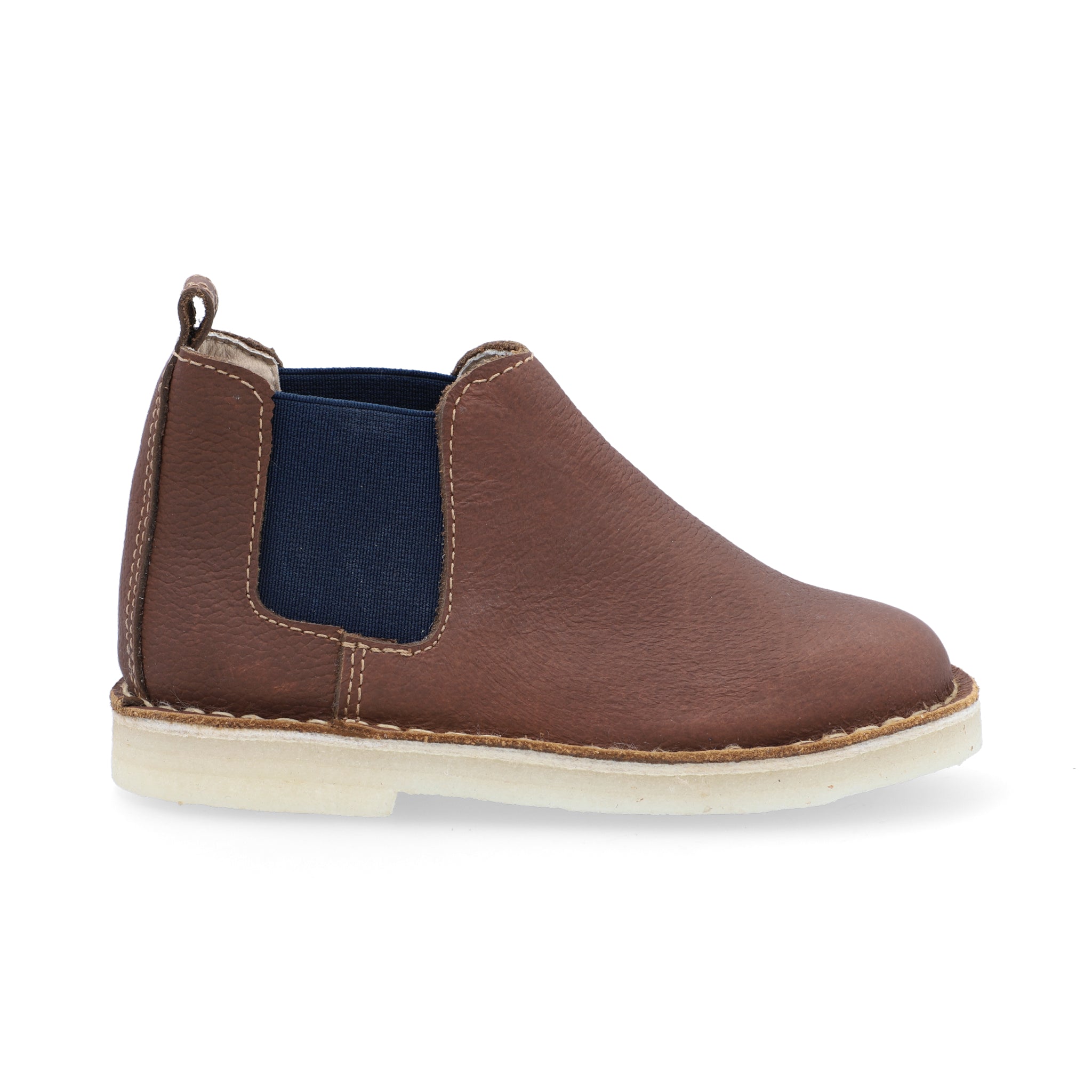 Botas Chelsea Niño Cuero Miel