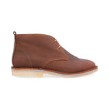 Botas Desert Mujer Cuero Graso Café