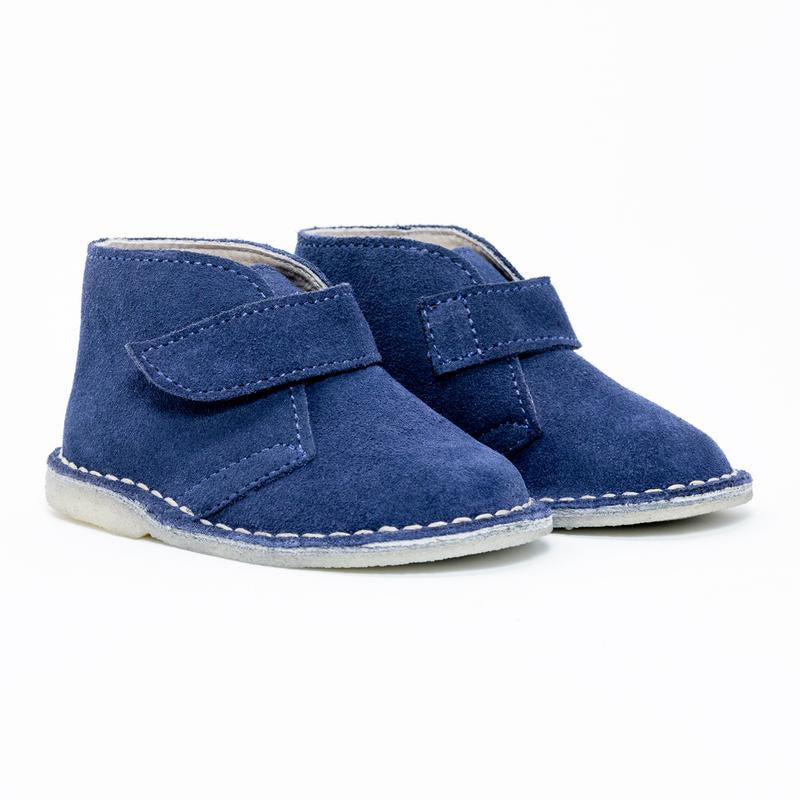 Desert Boots Niño Velcro Azul Navy