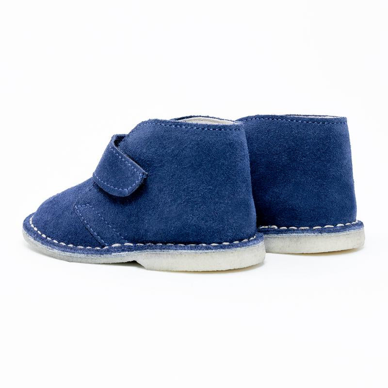 Desert Boots Niño Velcro Azul Navy