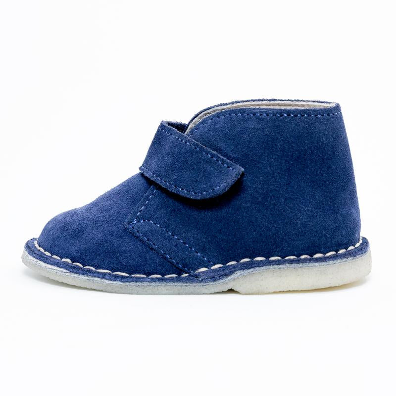 Desert Boots Niño Velcro Azul Navy