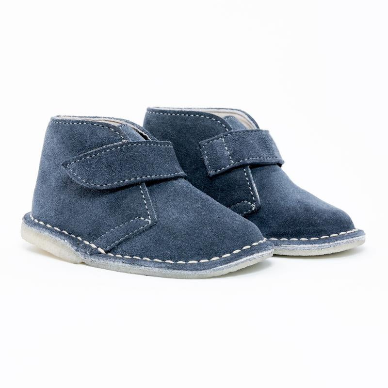 Desert Boots Niño Velcro Fumo