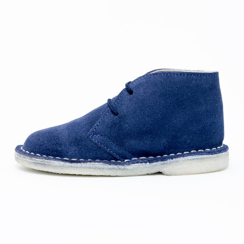 Desert Boots Niño Cordón Azul Marino