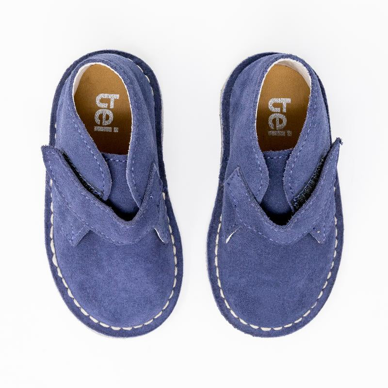Desert Boots Niño Velcro Azul Navy