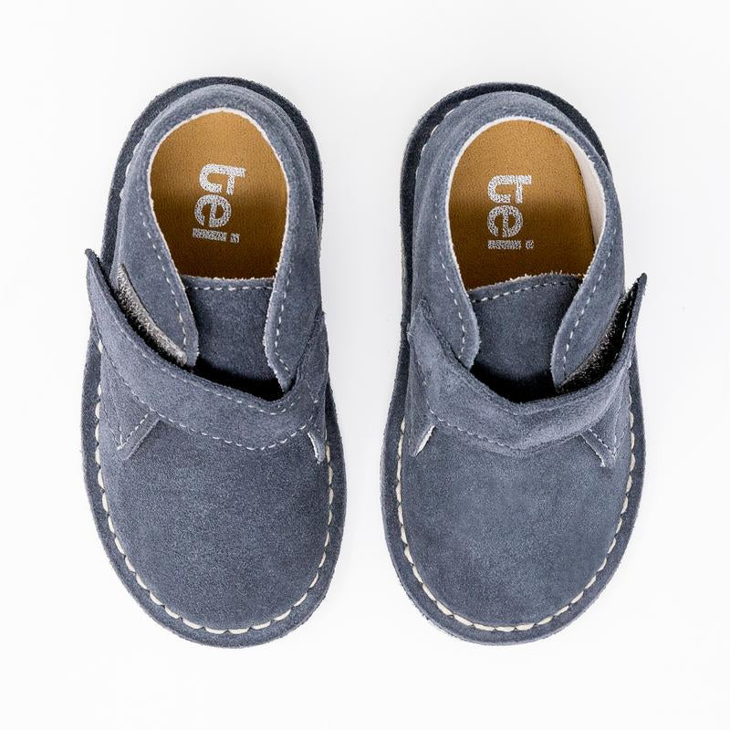 Desert Boots Niño Velcro Fumo