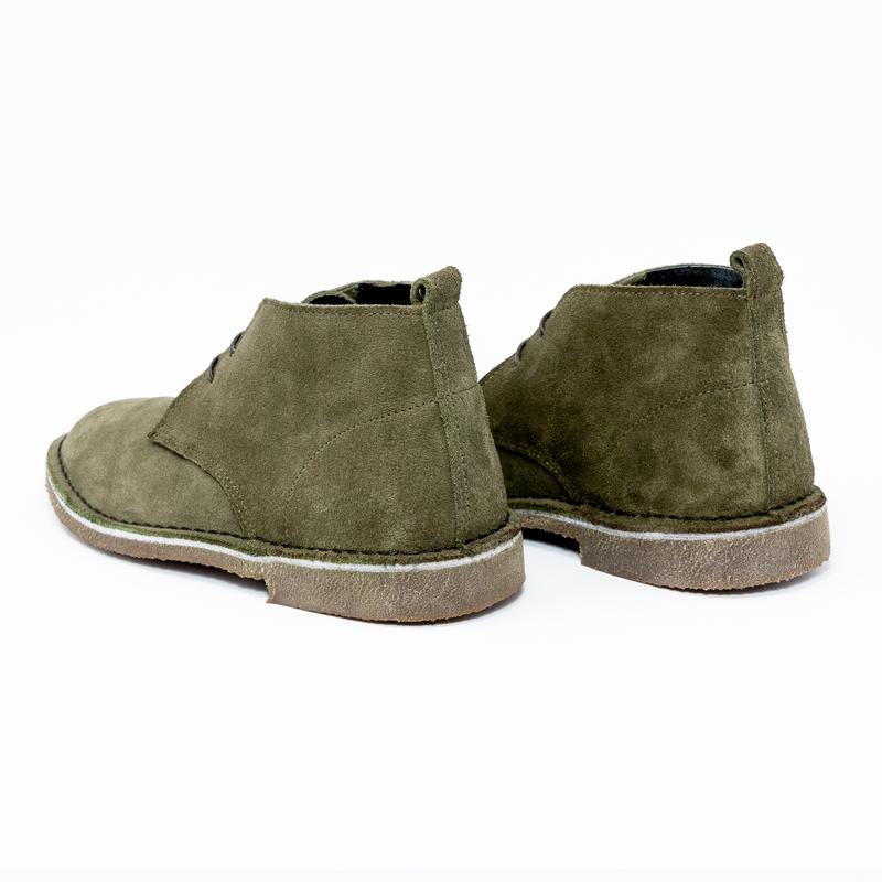 Desert Boots Carnaza Gamuzada Verde Oliva