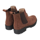 Botas Chelsea Sol Mujer Carnaza Cognac