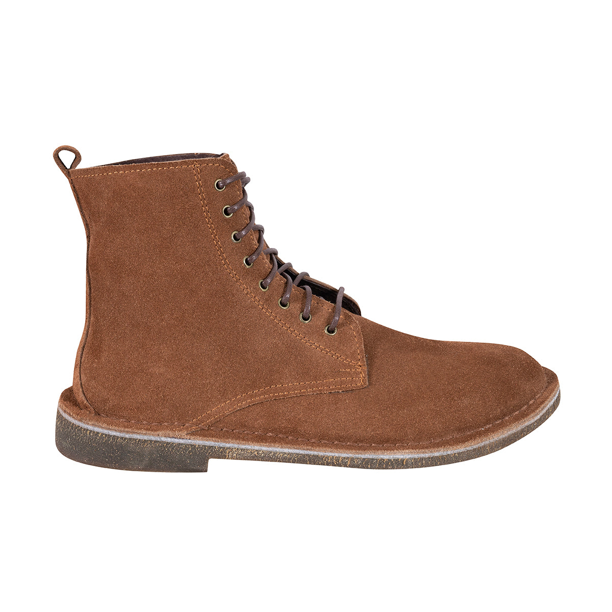 Botas Combat Hombre Carnaza Canela