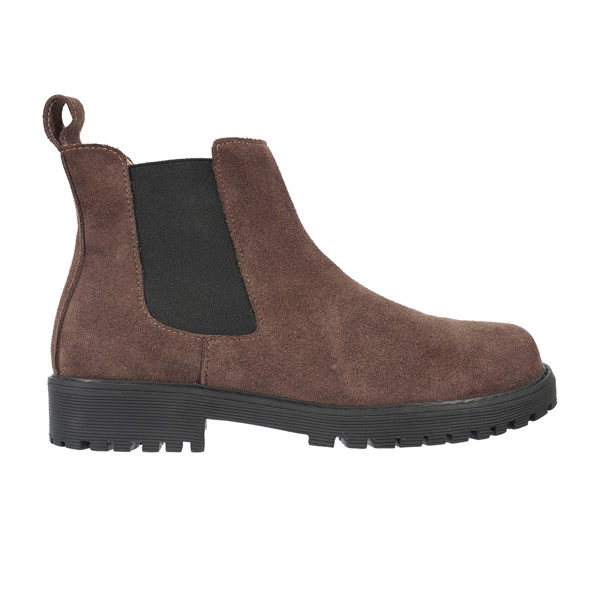 Botas Chelsea Sol Mujer Carnaza Cafe